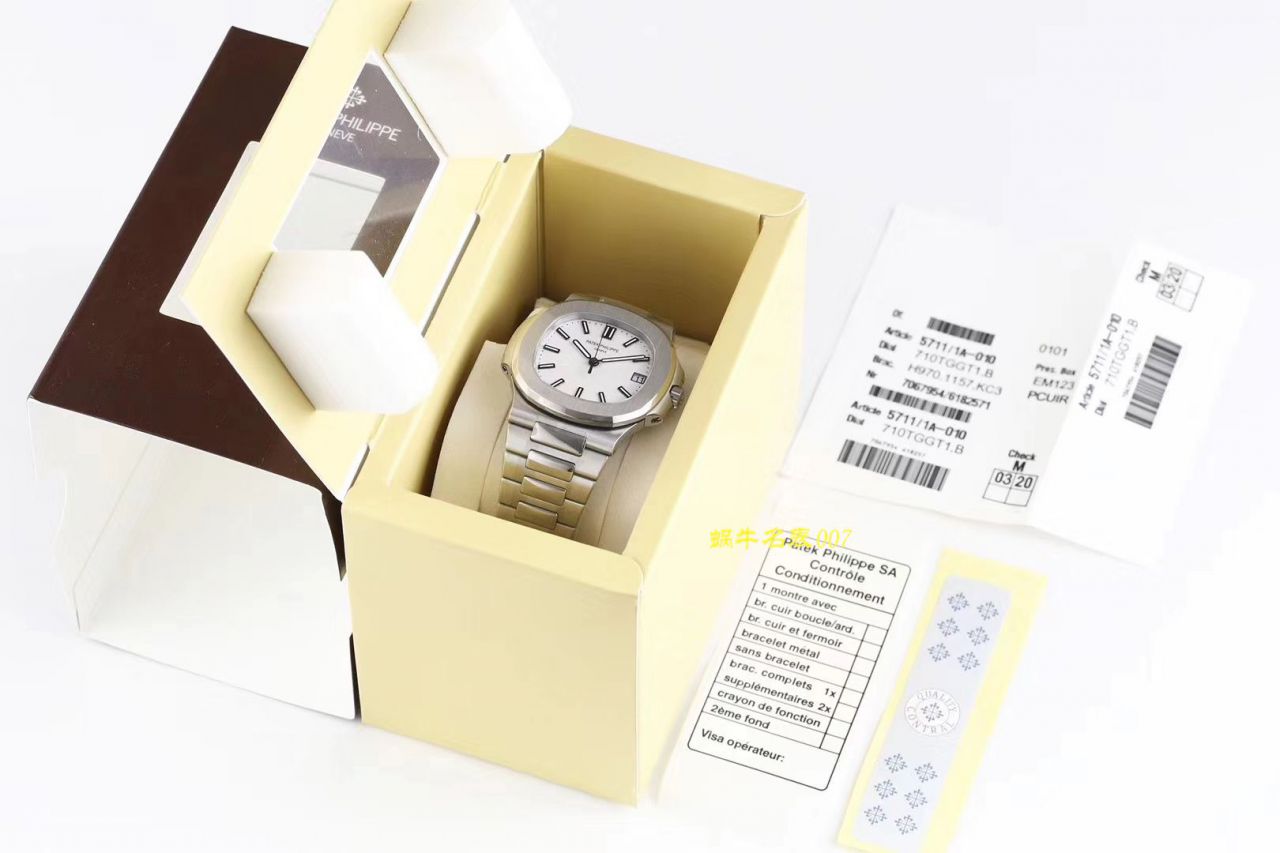 【视频评测PPF厂Patek Philippe复刻表】百达翡丽Nautilus鹦鹉螺运动系列5711/1A-011 / BD276