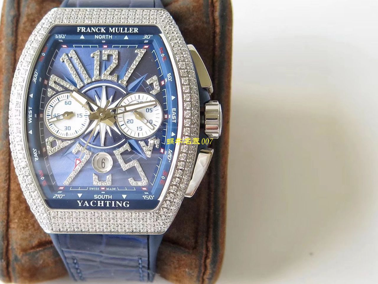 【台湾厂Franck Muller复刻手表】法兰克穆勒MEN'S COLLECTION系列V 45 CC DT YACHT腕表 / FL063
