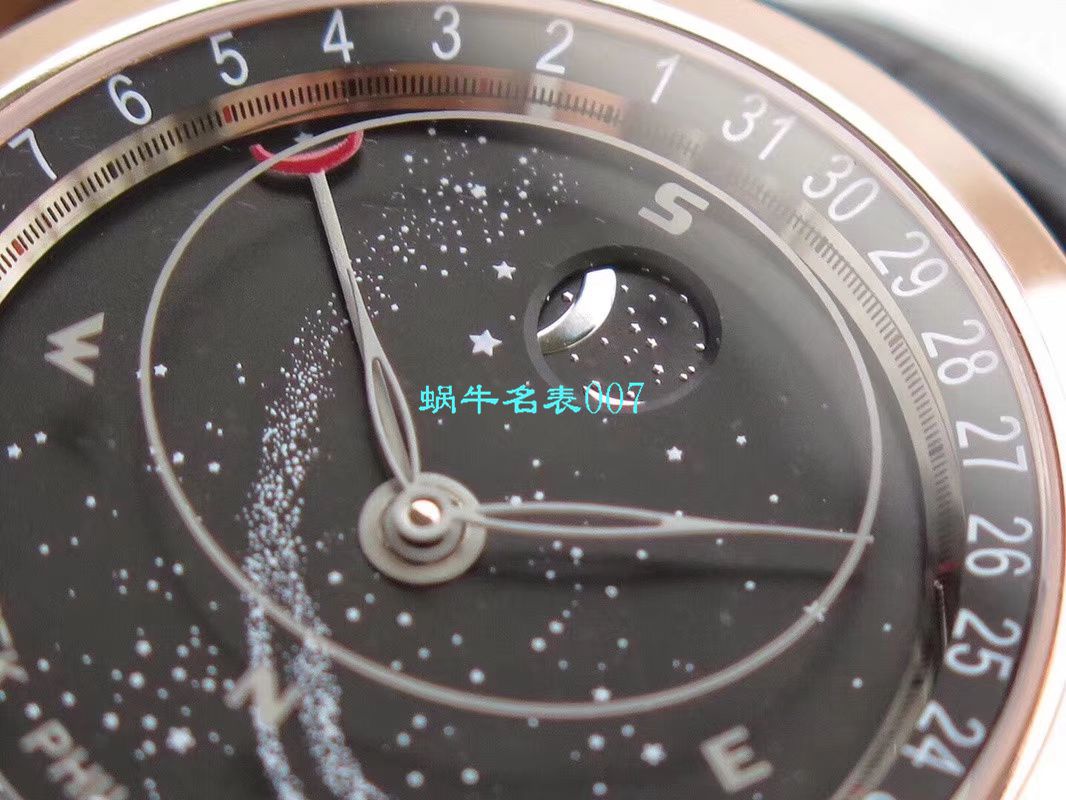 【台湾厂PATEK PHILIPPE复刻表】百达翡丽超级复杂功能计时系列6104R-001腕表 / BD232