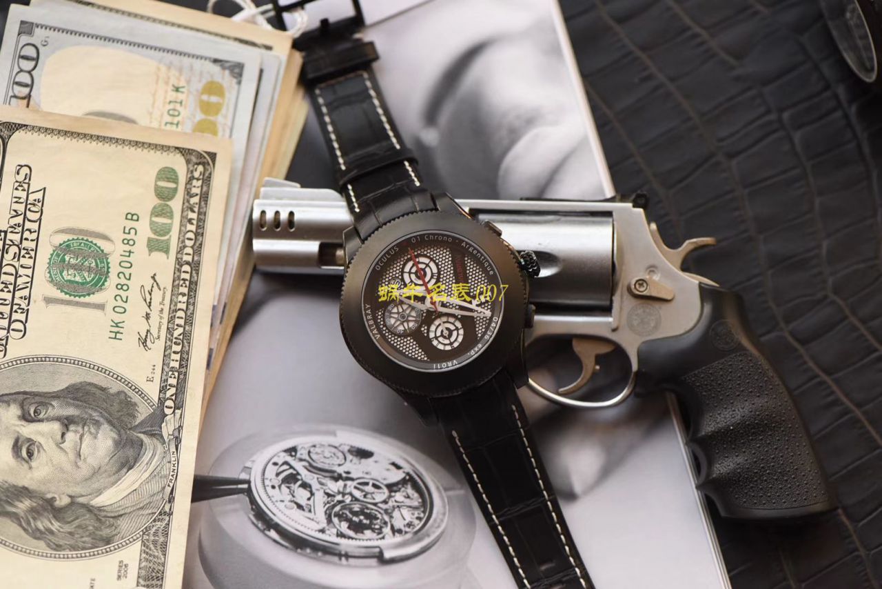 【TANK厂超A高仿手表】徕卡100周年纪念 特别版EL1 Chronograph腕表  / leica03