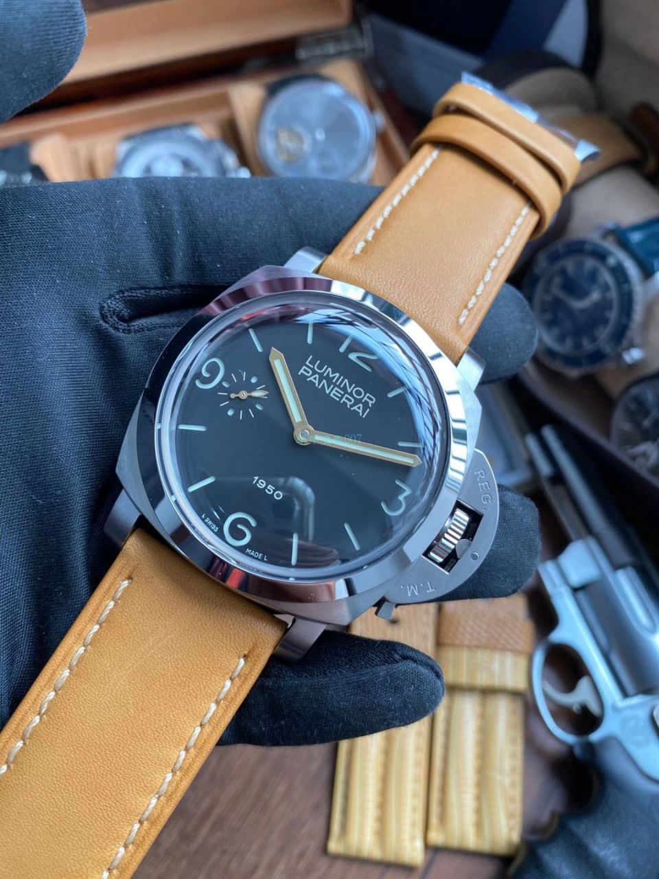 【视频】XF厂沛纳海特别版一比一顶级精仿手表PAM00127腕表 / XFPAM00127