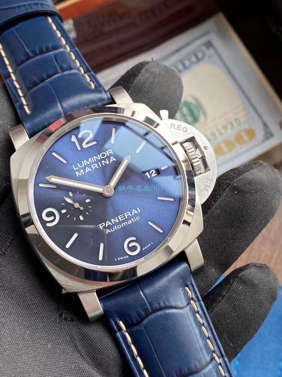 VS厂沛纳海一比一超A复刻手表GMT两地时PAM01033腕表 / VSPAM01033