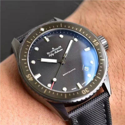 【GF一比一超A高仿手表】宝珀五十噚系列5000-1230-B52A腕表