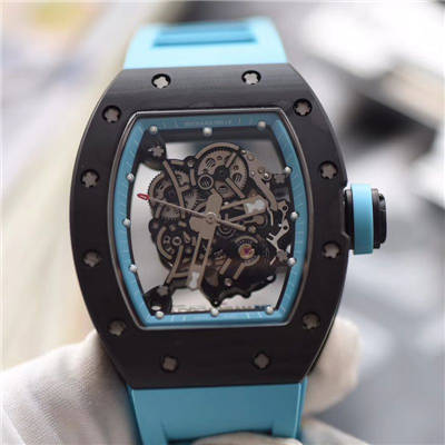 【KV一比一超A精仿手表】理查德.米勒RICHARD MILLE男士系列RM 055碳纤维腕表