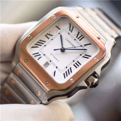 【KOR一比一超A高仿手表】卡地亚山度士系列W20099C4腕表