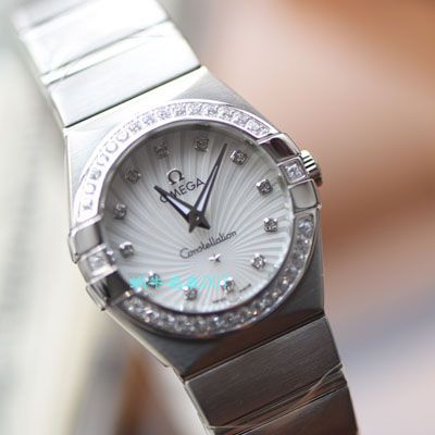 【视频评测SSS厂欧米茄复刻女士手表】欧米茄星座系列123.15.27.60.55.004腕表