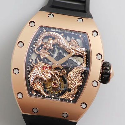 【TW厂复刻手表】RICHARD MILLE理查德米勒男士系列RM 057腕成龙盘​龙陀飞​轮​腕​表