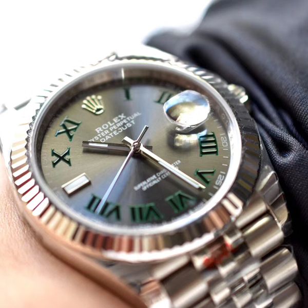 RE厂顶级复刻手表劳力士日志型系列m126334-0022绿萝腕表
