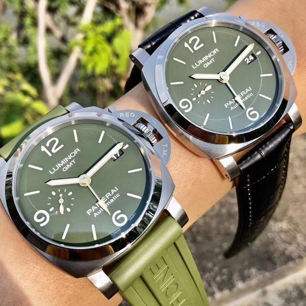 VS厂沛纳海PAM01056，PAM1056绿盘GMT高仿手表