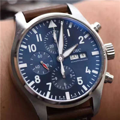 【ZF厂顶级高仿复刻手表】万国飞行员系列飞行员计时腕表“小王子”特别版系列 IW377714腕表