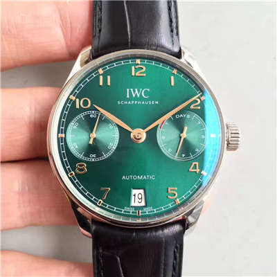 【ZF厂一比一高仿手表】 万国葡萄牙系列七日链IW500112 劳伦斯限量版腕表