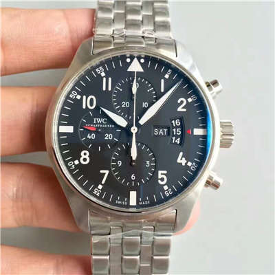 【ZF厂1:1超A精仿手表】万国飞行员CHRONOGRAPH计时腕表系列 IW377704腕表