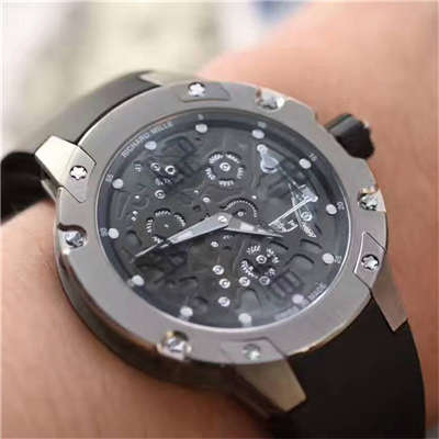 【独家视频评测SF厂顶级1:1复刻手表】理查德米勒男士系列RM 033 Ti腕表