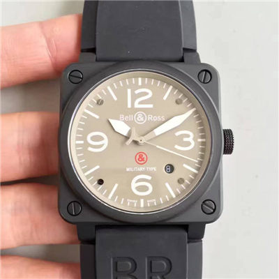 【BR厂一比一复刻瑞士精仿手表】柏莱士AVIATION系列BR 03-92 DESERT TYPE腕表