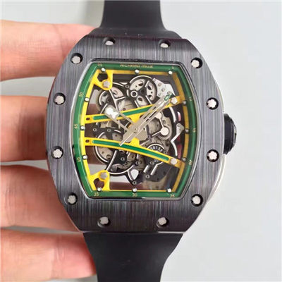 【KV厂一比一顶级精仿手表】理查德米勒男士系列RM 61-01 YOHAN BLAKE腕表