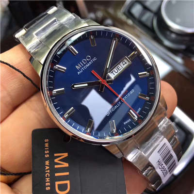 【台湾厂一比一超A高仿手表】美度指挥官系列M021.431.11.041.00腕表
