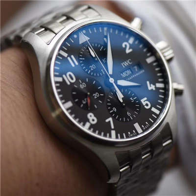 【ZF厂一比一精仿手表】万国飞行员CHRONOGRAPH计时腕表 系列IW377710腕表