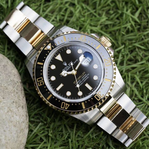 GMF包金单黄顶级一比一复刻手表劳力士海使型系列m126603-0001腕表